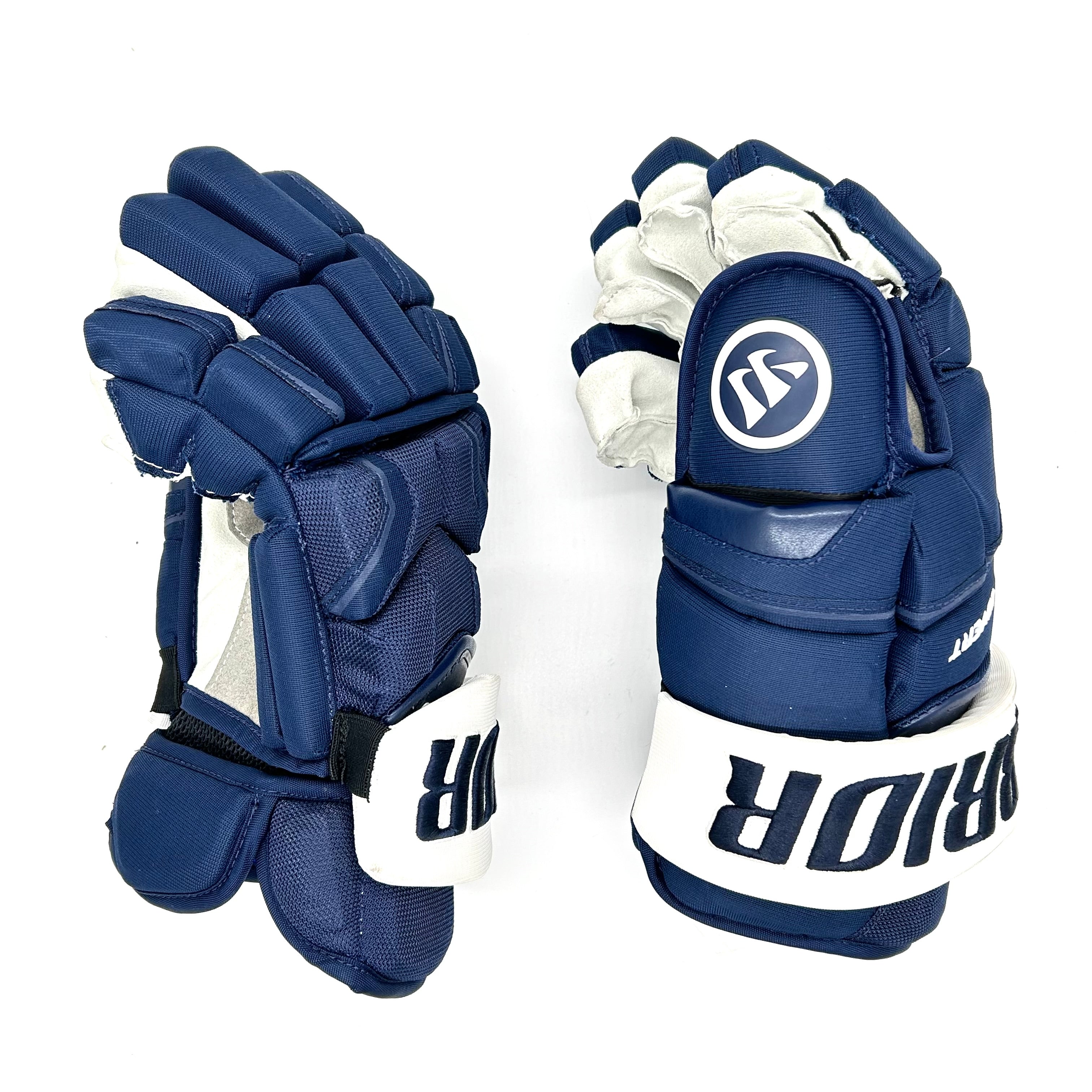 Gant de hockey Warrior Covert QRE Pro Stock (bleu marine/blanc)